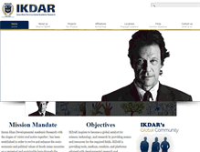 Tablet Screenshot of ikdar.org